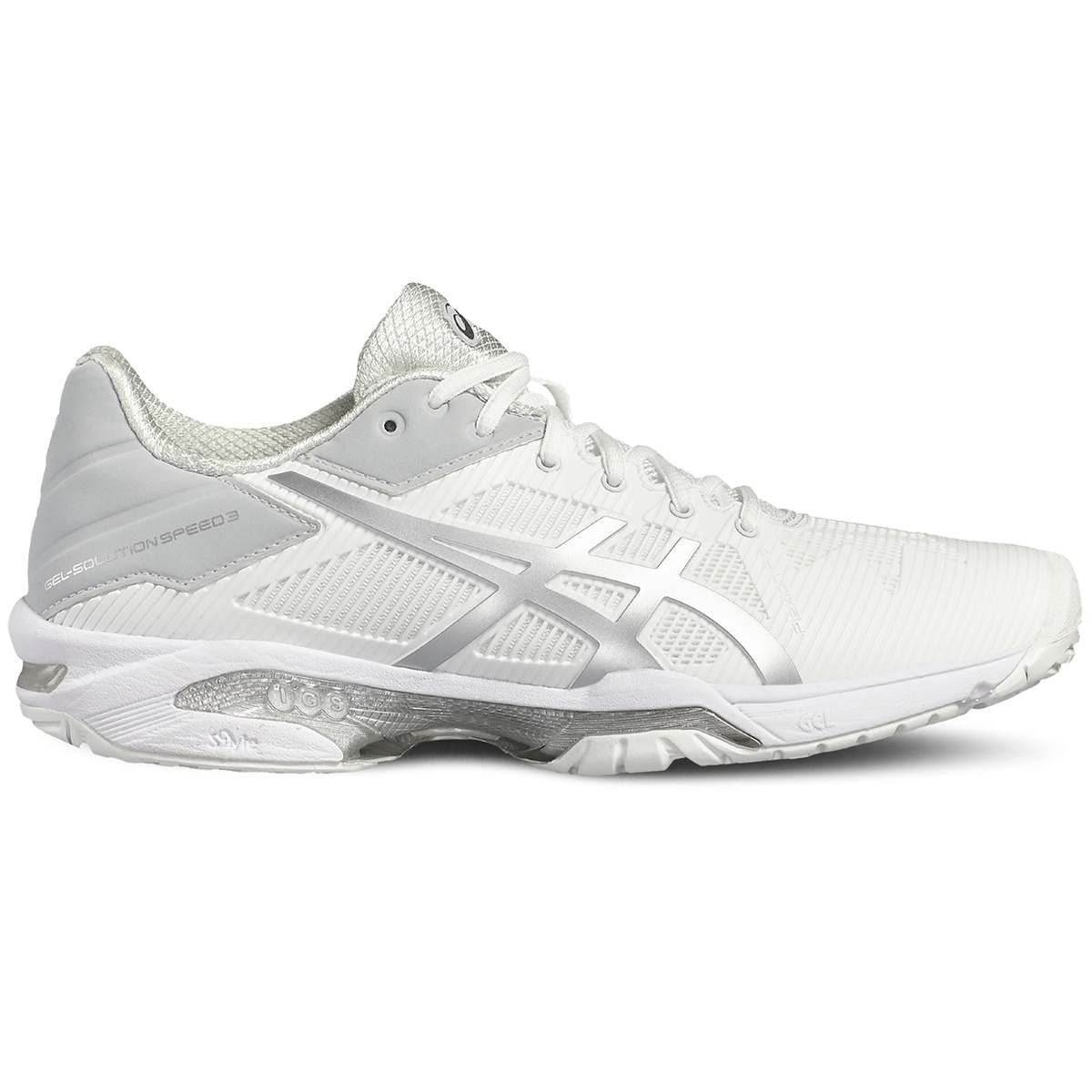 chaussures asics femme blanche